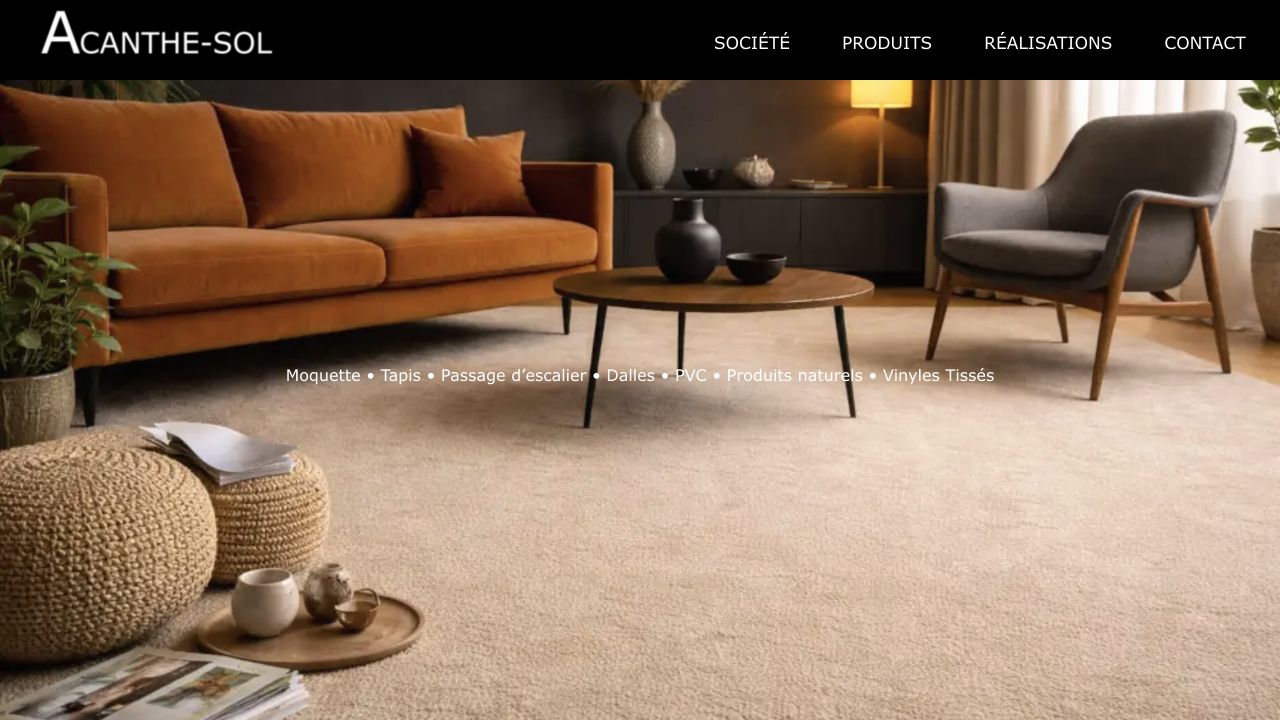 Capture du site de Acanthe-Sol